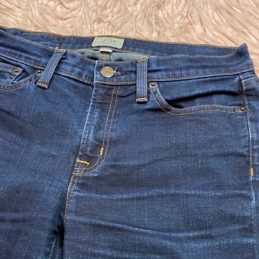 J. Crew 8” Toothpick Jean in Classic Rinse sz 27